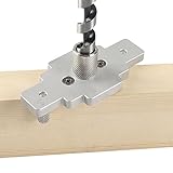 Floating Shelf Bracket Dowel Jig Kit with 1/2' x 9' Drill Bit, Self Centering Straight Hole Drill Guide for Installing Floating Shelf Hidden Bracket 1/2' X 6', 1/2' X 8'