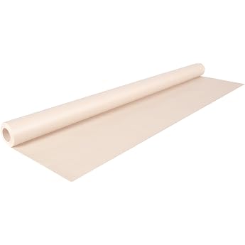 Papiertiger Coloured Kraft Paper Roll Ideal for Gift Ideas and Craft Projects Ivory 1 Roll 10m x 70cm