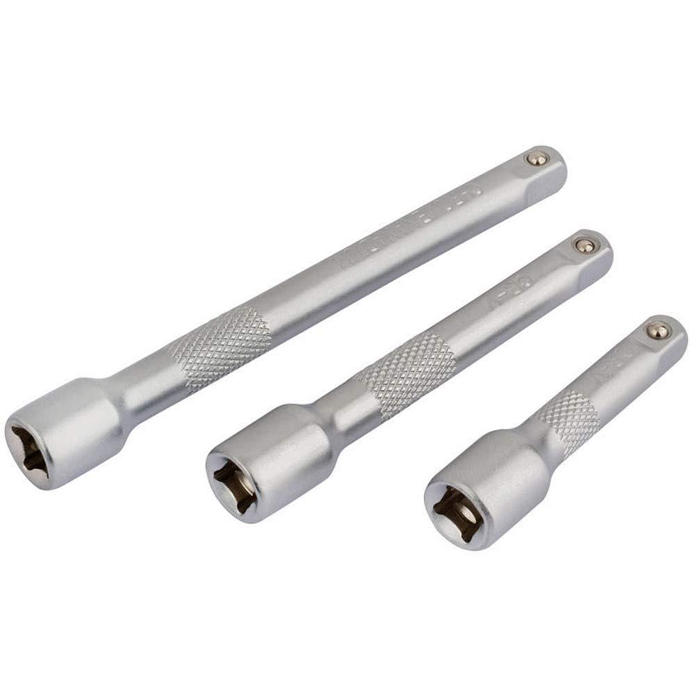 Draper 3 Piece1/4" Square Drive Extension Bar Set 1/4"