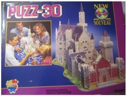 Puzz 3d 1000pc Jigsaw Puzzle Bavarian Castle