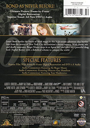 Live and Let Die DVD versión original para aprender inglés con cine clásico 3