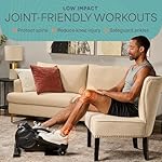 Lifepro Under Desk Elliptical Exercise Machine with or without Red Light, Seated Pedal Exerciser for Seniors & Adults, Quiet Elliptical Machine for Home or Office, Portable Leg Exerciser While Sitting - Image 4