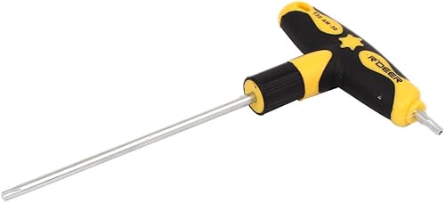 IIVVERR T30 T-Handle Torx Seguridad Torque Star Key CR-V Llave de destornillador de acero de aleación (T30 T-Handle Torx Seguridad Torque Star Key