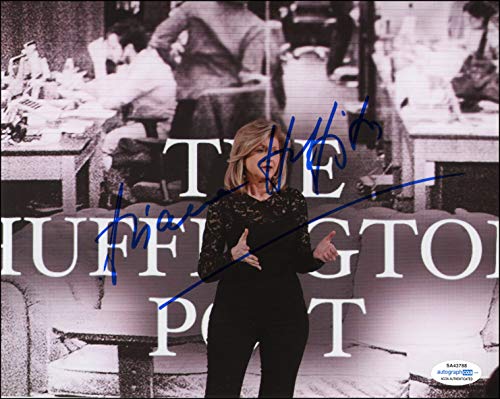 Arianna Huffington"The Huffington Post" AUTOGRAPH Signed 8x10 Photo C ACOA
