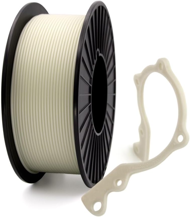 LumaFuse TPE-SEBS 1300 95A, Soft Flexible 3D Printing Filament, 1kg Spool, Dimensional Accuracy +/- 0.02 mm, Compatible with Most FDM Printers (Natural, 2.85mm)