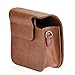 Yoption Vintage Camera Case Compatible with Fujifilm Instax Mini 11/9/8/8+ Instant Film Camera Adjustable Shoulder Strap (Brown)