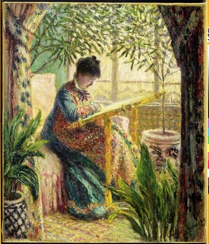 Cuadro de lienzo de Claude Monet arte clasico para inspirar elegancia en las paredes de tu oficina
