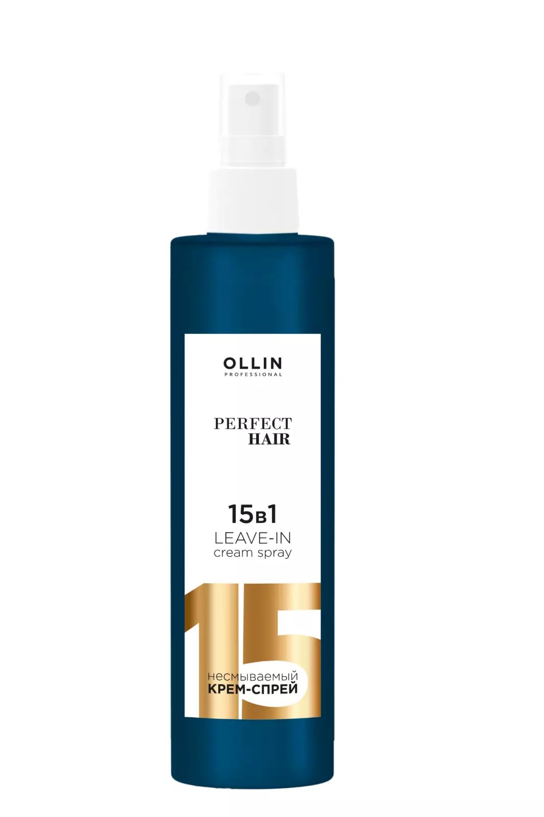 Bizzico OLLIN PERFECT HAIR 15in1 Leave-in Cream Spray for All Hair Types 8.5 oz | Unscented, Cream and Spray