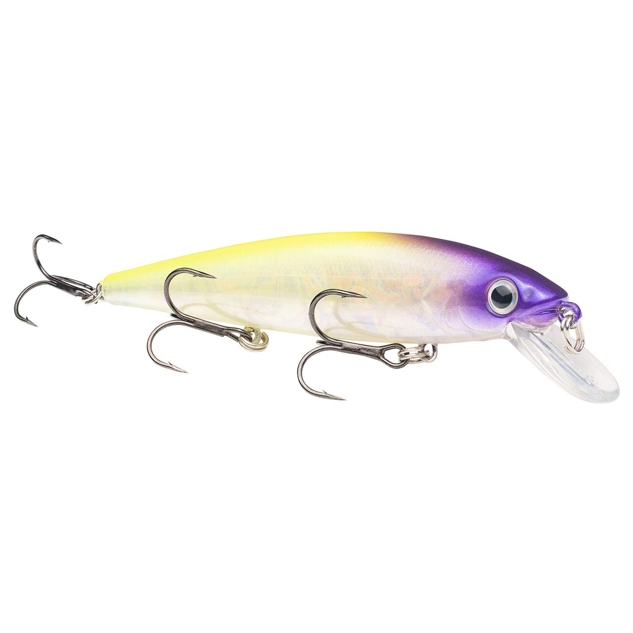 Strike King KVD Jerkbait 300 Fishing Lure - Pro Purple Headed Hammer, 3-Hook