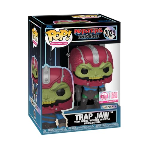 Funko Pop! Edición Limitada Legendaria: Masters of The Universe - Motu - Trap Jaw - Figura de Vinilo Coleccionable - Idea para Regalo - Producto Oficial - Juguetes para niños y Adultos