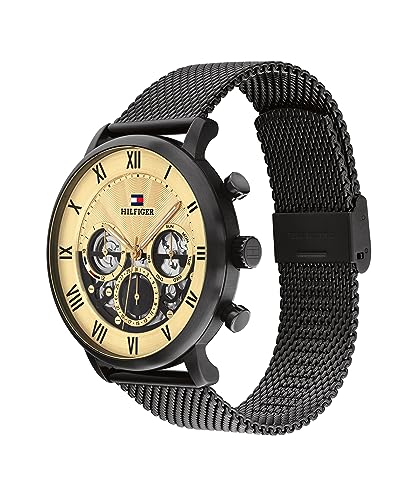 Image of Tommy Hilfiger Legend Gold Dial Men Watch Analog Watch - for Men TH1710568
