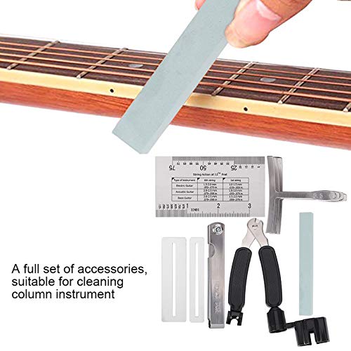 JOPESA Ensemble d’outils de Guitare, réglage Pratique de la jauge de Rayon de Guitare Accessoires de Guitare résistant à… - Les Beatles, Paul McCartney, John Lennon, RIngo Starr, George Harrison JOPESA Ensemble d'outils de Guitare, réglage Pratique de la jauge de Rayon de Guitare Accessoires de Guitare résistant à… – Image 7
