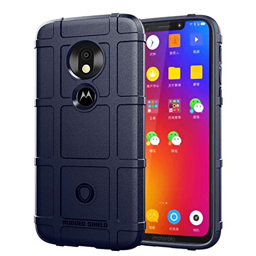 Coque Motorola Moto G7 Play antichoc en silicone TPU souple bleu