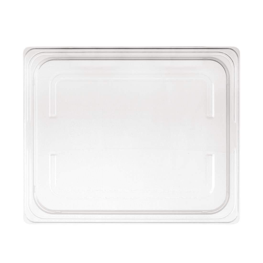 Nisbets Essentials 1/2 Gastronorm Clear Lid - Polypropylene - Dishwasher Safe - 325 x 265 mm