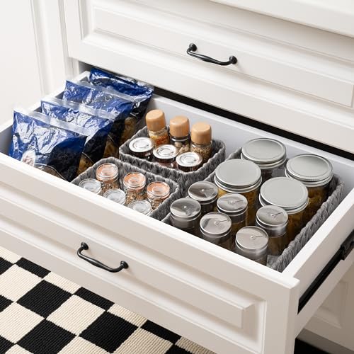 GRANNY SAYS Wicker Storage Baskets, Pack of 1 Large Woven Storage Box and 2 Small Wicker Baskets Waterproof, Bathroom Counter Organisers, Toilet Basket Tank Topper, Grey - Cosy Home Interiors GRANNY SAYS Wicker Storage Baskets, Pack of 1 Large Woven Storage Box and 2 Small Wicker Baskets Waterproof, Bathroom Counter Organisers, Toilet Basket Tank Topper, Grey - Image 6