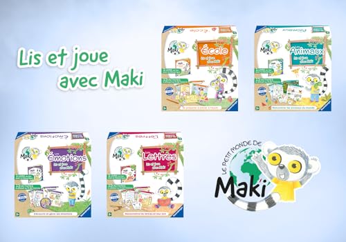 Lis et joue avec Maki Les émotions : Maki devient grand frère Ravensburger Jeux France - vue 9