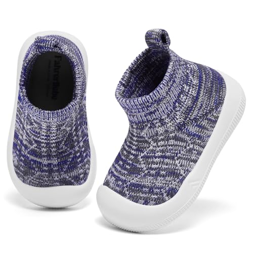 Image of Fahrerliebe Baby Sock Shoes Girls Baby Walking Shoes Infant Sock Shoes Non Slip Toddler Slip on Tiny Feet Sneakers