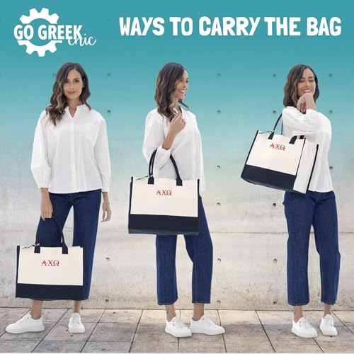 Bolso Tote Bordado Go Greek Chic miniatura 7