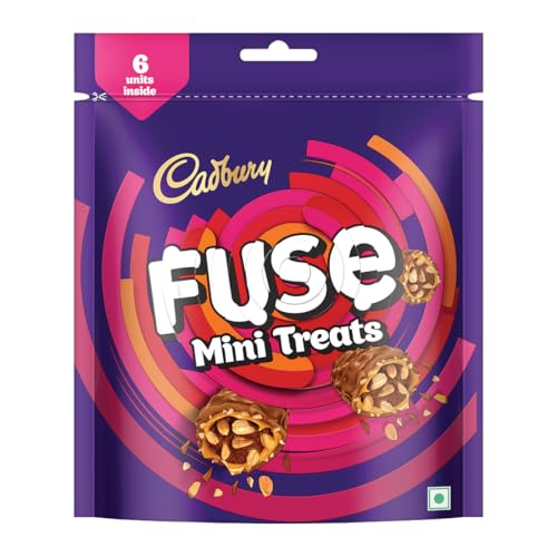 Cadbury Fuse Chocolate Home Treats Bite, 108.5 g