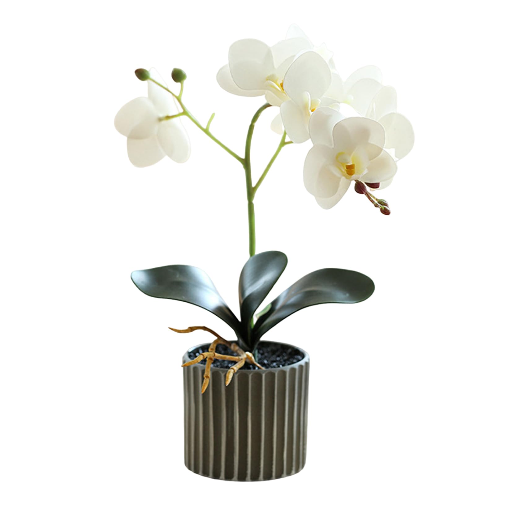 Orchidée artificielle de 12,6 pouces fleur artificielle deco salon