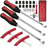 Y.A. LOTUS Montiereisen Reifen Werkzeug für Motorrad, Fahrrad und Scooter Reifenmontage Werkzeug mit Tragbar Reifenheber