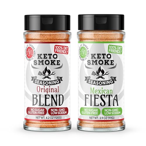 Bold and Zesty Combo – Keto Smoke 2-Pack: Original Blend + Mexican Fiesta (Small Bottle) | Smoky, Zesty & Flavor-Packed | Keto-Friendly, Sugar-Free, Low Sodium image 2