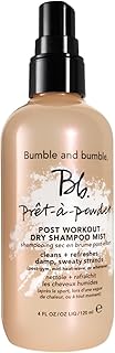 Bumble and bumble. Prêt-à-powder Post Workout Non-Aerosol Dry Shampoo Hair Mist | Cleanses Sweaty Hair + Eliminates Odor | Curly, Wavy, Straight