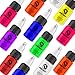 DQFART Tattoo Fluorescent Ink 0.65 oz (20ML) 8 Color UV Tattoo Ink TI-002