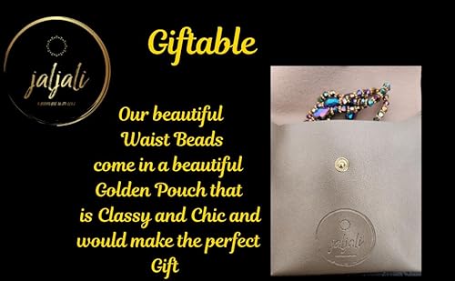 Jaljali Handmade African Waist Beads From West Africa Senegal. Strethy Unique Beads With A Sparkle To Them. Made With Long Lasting Durable Material thumb #8