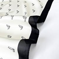 Vista 230 de FONYVE - Pañuelo de satén sedoso de tamaño mediano para mujer, cuadrado, 27.5 x 27.5 pulgadas