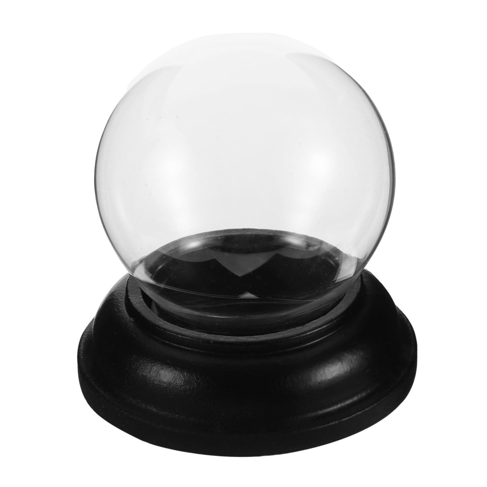 Boules à Neige Verre Transparentes Kit de Décoration Intérieure Boules Décoratives pour Soi-même