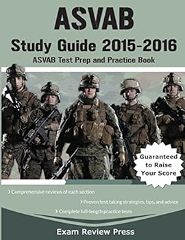 Paperback ASVAB Study Guide 2015-2016: ASVAB Test Prep and Practice Book