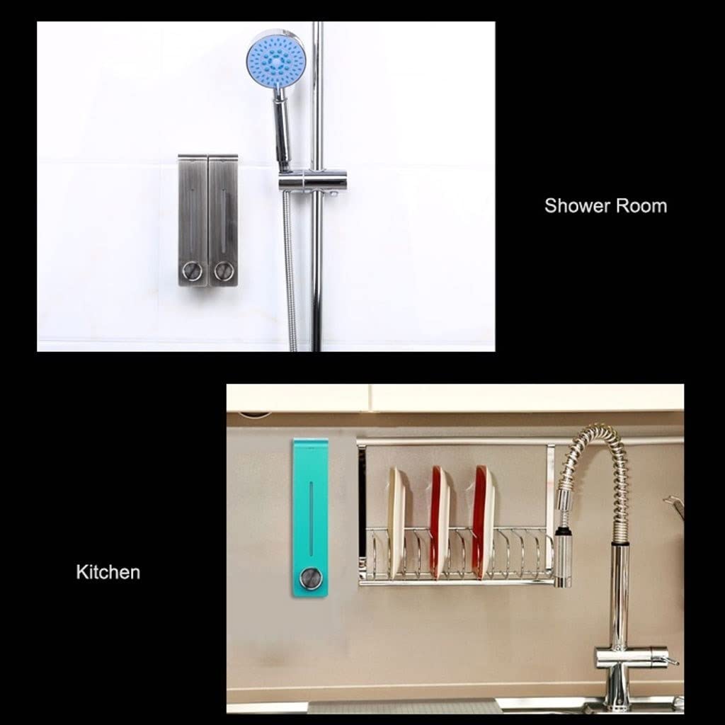 Dispensadores de jabón Dispensador de jabón de encimera Cocina Restaurante Loción Bottle Shampoo Dispensador for champú Ducha Gel Masaje Aceite (10 oz) Dispensador De Jabón para Baño(H)