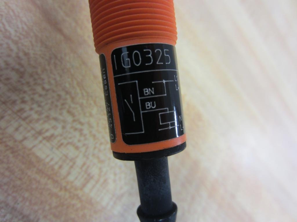 IFM IG-2005-ABOA-IG0325 INDUCTIVE SENSOR; M18 X 1 / L = 80 MM; SENSING RANGE 5 MM FLUSH MOUNTABLE; NORMALLY OPEN; AC/DC; 2 M PVC-CABLE; IP 67; 2-WIRE; AMBIENT TEMPERATURE -25...80 °C; SWITCHING FREQUE