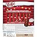 KIT KAT KITKAT Santa's Workshop Advent Calendar, Filled with KITKAT Santas, KITKAT Festive Friends, KITKAT Bubbles & KITKAT Mini Bars, Perfect Christmas Chocolate Gift, 233 g