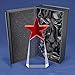 Baudville Engraved Trophy - Crystal - Tower with Bright Red Star on Top - Award for Employees - Personalized Engraving - Comes in Gift Box