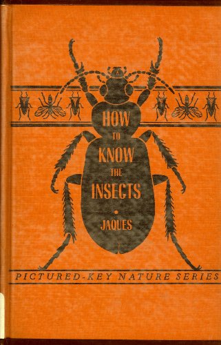 How to know the insects B000Q1VX22 Book Cover