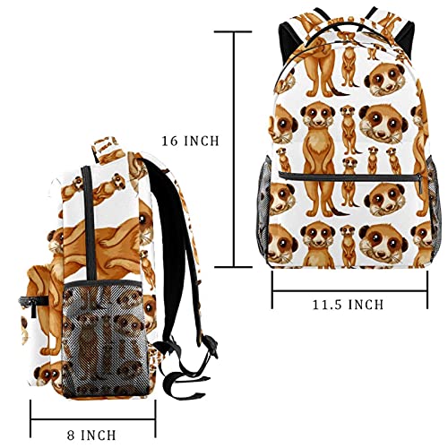 Sac à dos de voyage suricates avec porte-bouteille ergonomique - 2