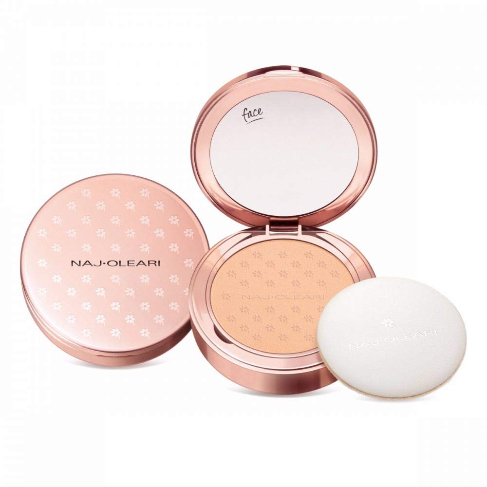 NAJ-OLEARI skin Caress Pressed Powder Make-up Face 01 Beige Warm