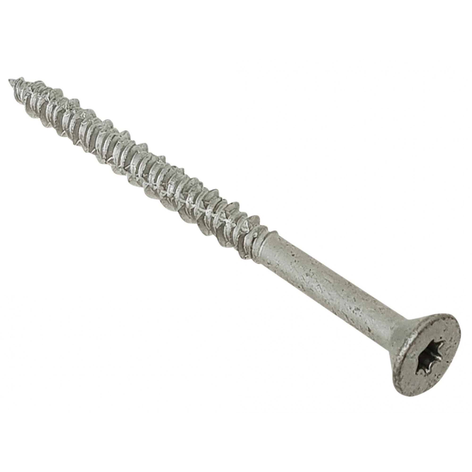 Vis à maçonnerie 4,8 x 101 mm à empreinte fraisée Techfast pour pose sans cheville
