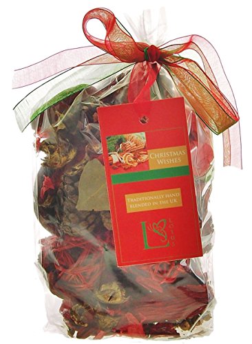 Pourri mezclado a mano en una bolsa de regalo en una selección de 11 fragancias, producto con aroma de larga duración para tu hogar o como regalo (Xmas).