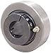Peer Bearing GRC209-28 Cast Iron Cylindrical Cartridge Unit, Wide Inner Ring, Grip-IT 360 Locking Collar, Single Lip Seal, 1-3/4" Bore, 4.331" OD
