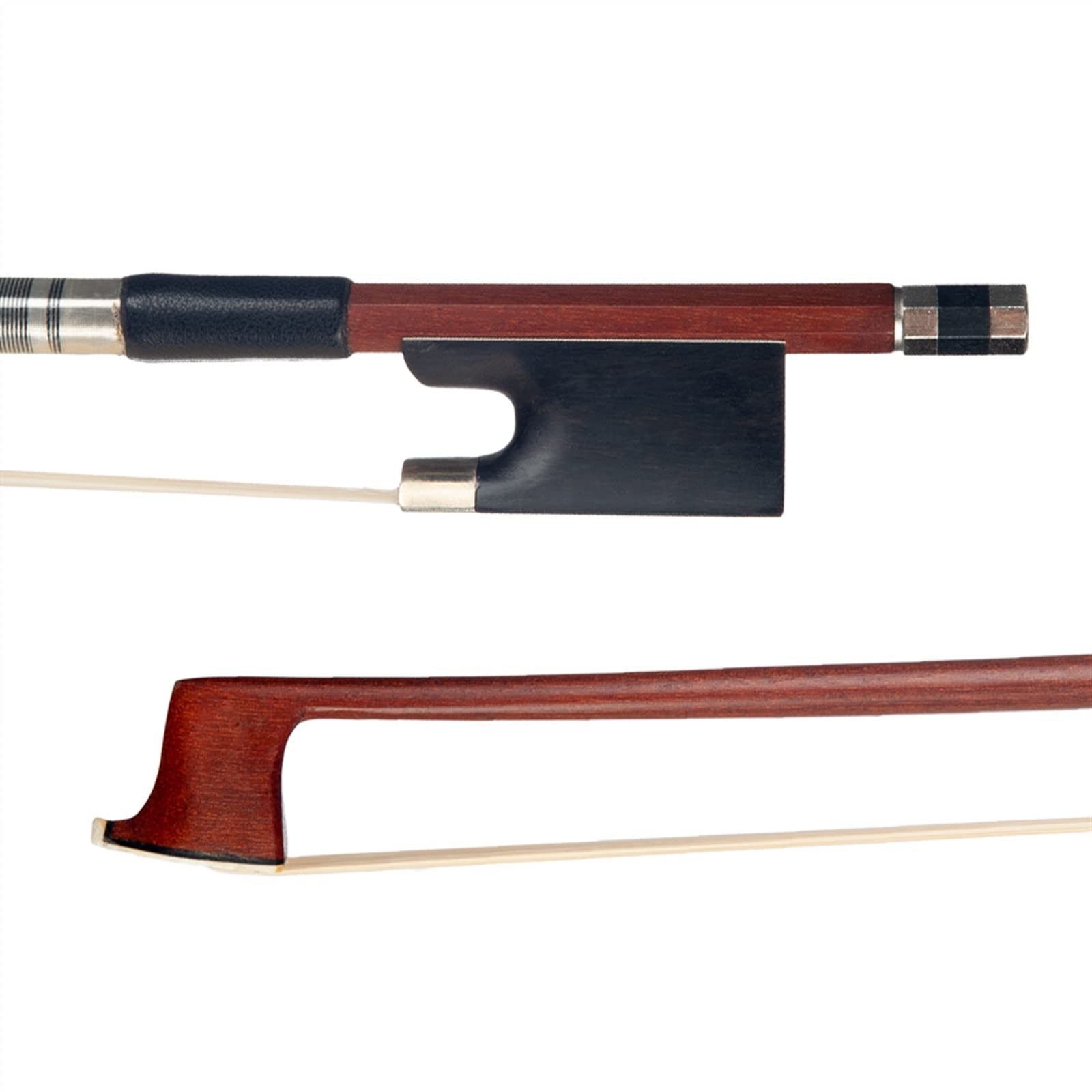 Palo De Arco De Violín De Tamaño Completo Para Violín 4/4 Con Crin De Rana De Ébano Bien Equilibrado Respuesta Rápida Accesorios para instrumentos de cuerda