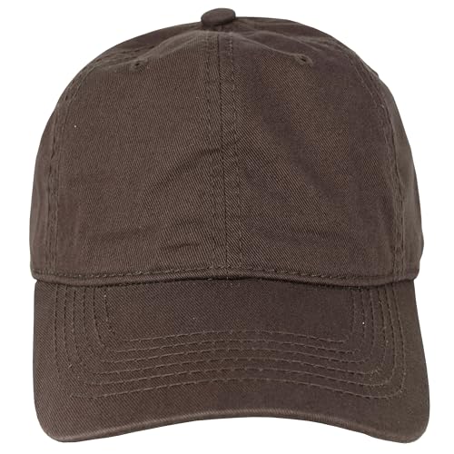 Image of Gelante Cotton Twill Washed Unstructure Baseball Cap - Adjustable Blank Hat for Men Women - Wholesale Bulk Lot of 6 Pack