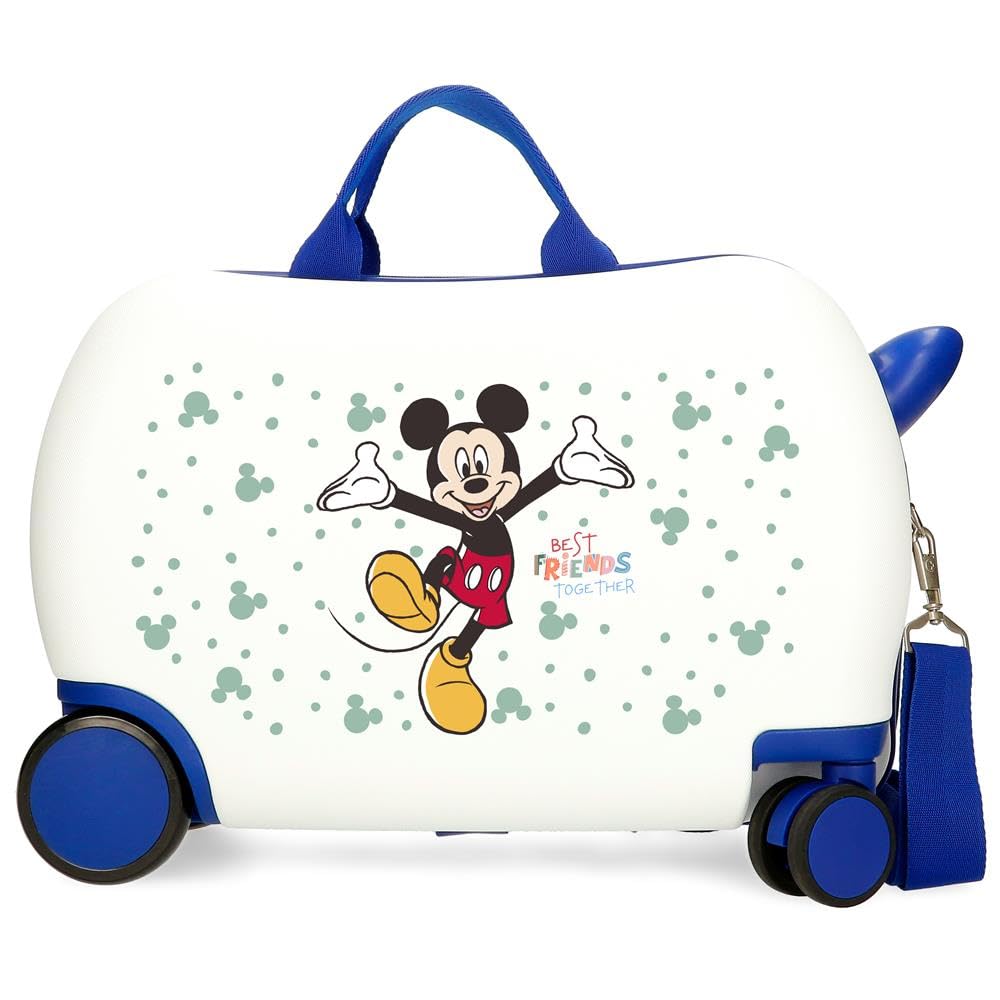 Joumma Bags, Disney Mickey Best Friends Together., rosso, Valise enfant, Valigia per bambini