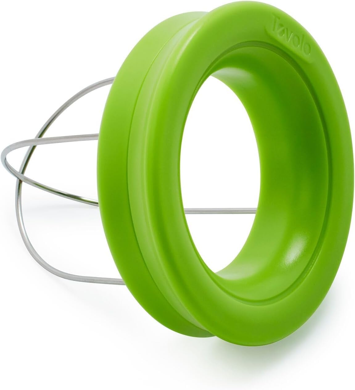 Tovolo 81-14145C 2-in-1, Easy-Grasp Kiwi Tool, Stainless Steel, Green