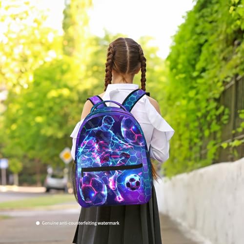 Soccer Backpack for Boys School Backpack for Kids Students Children Teens Elementary Middle School Lightweight Waterproof Kids Soccer Backpacks Boys Backpacks for Age 6-184