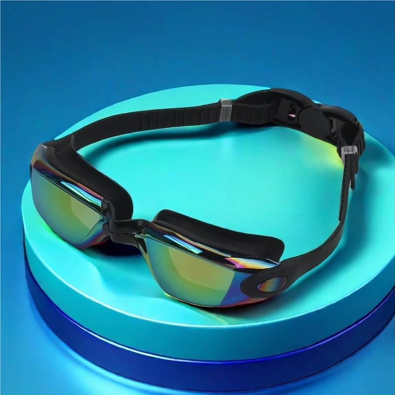 PC Waterproof Anti-fog Swimming Goggles Men Women Universal Swim Glasses