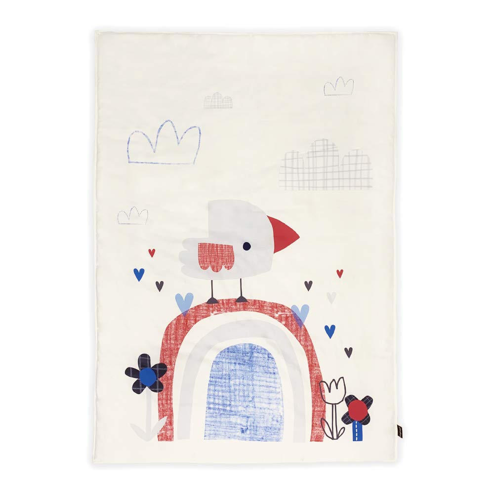 Ultra Soft and Light Weight Comforter Duvet for Baby Cotton Modal Microfiber Natural Fabric All Season Baby Blanket for Hot or Sweaty Sleepers, (30'' x 41'')(75cmx105cm) (Rozi)