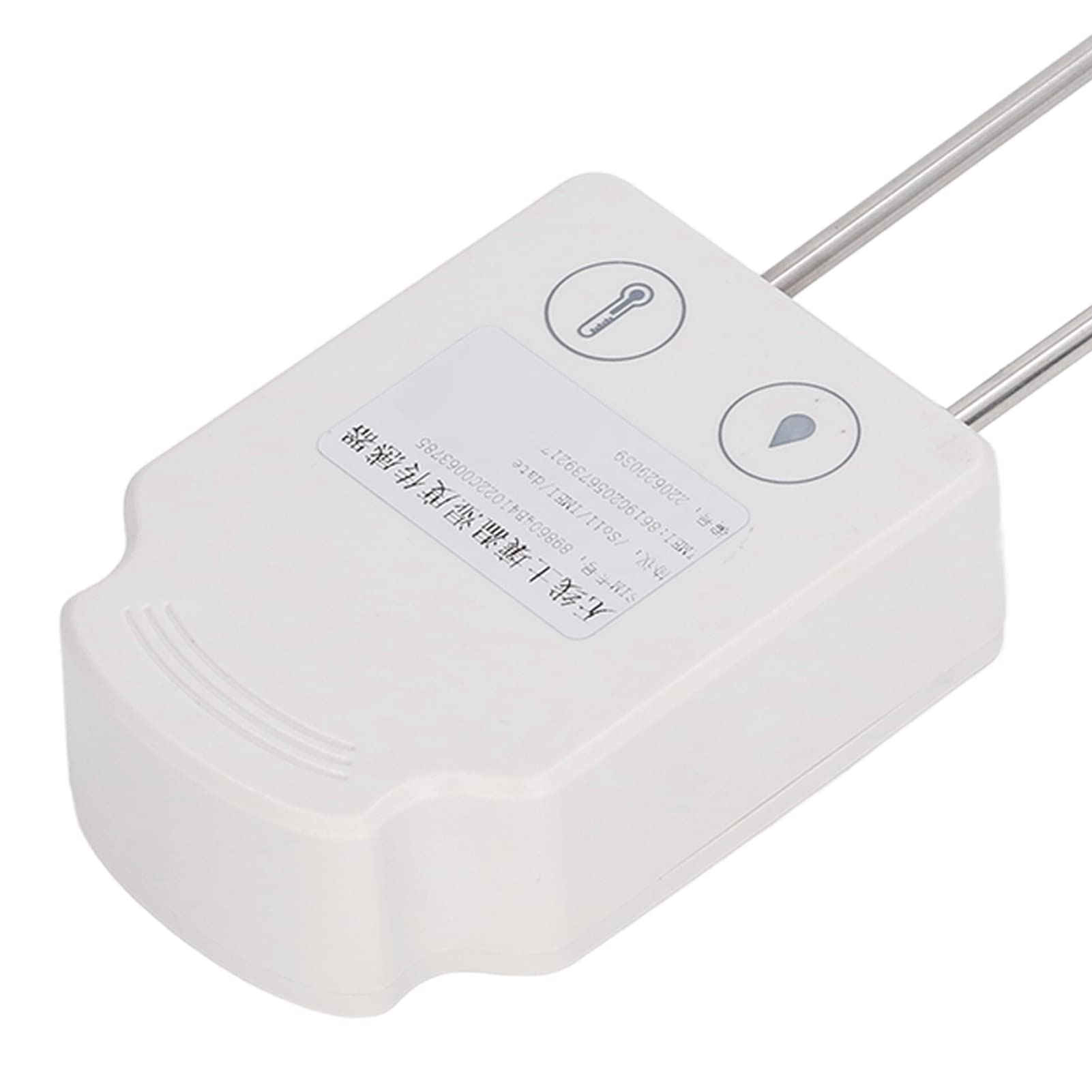 Sensor de humedad del suelo inalámbrico, detector de humedad de temperatura multifuncional -20-60 ℃ 0-40% RH 600 mAh batería de alta precisión para experimentos